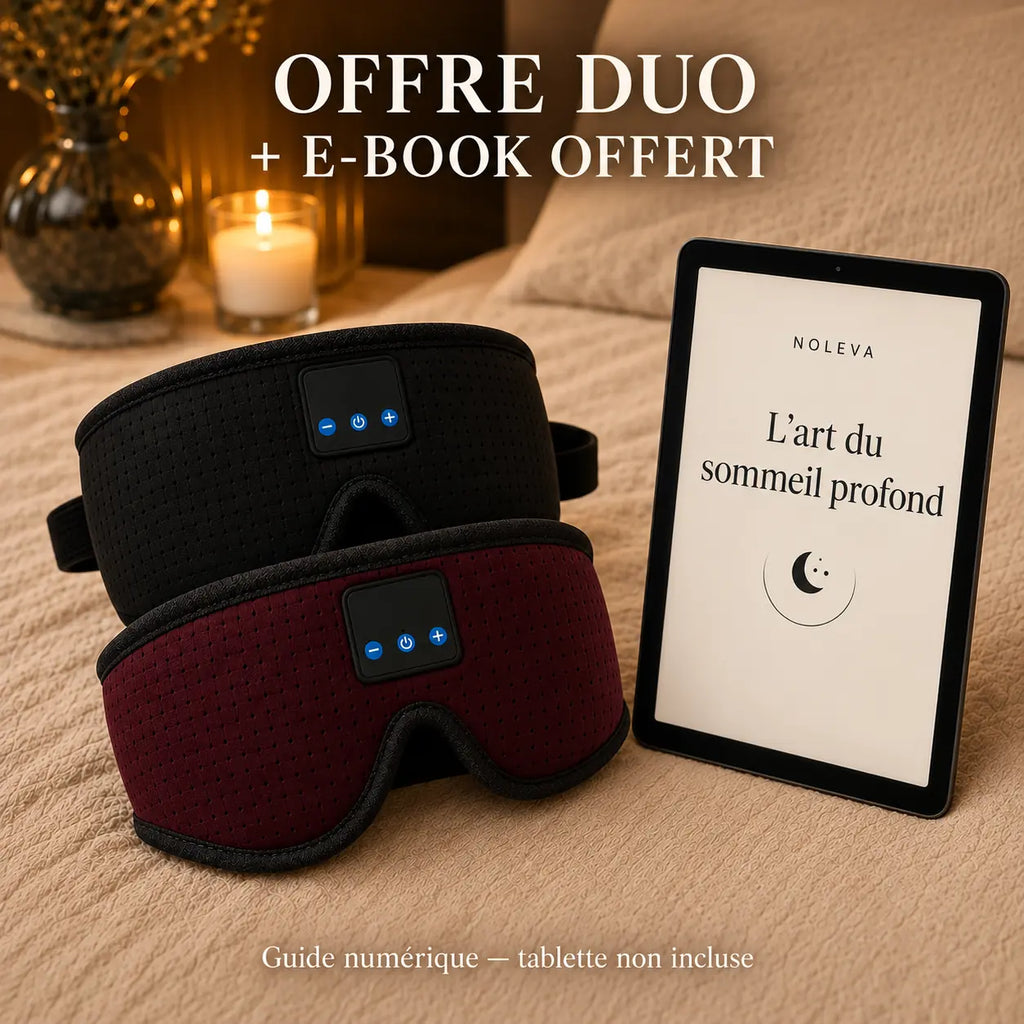 Duo Noleva avec deux masques et Ebook offert